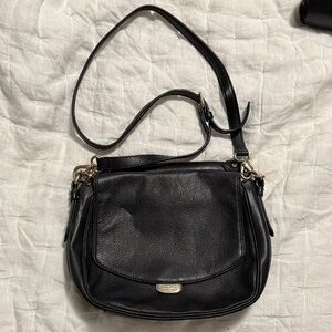 Kate Spade Black Leather Shoulder Bag